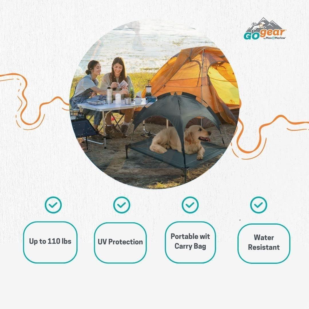 CanineBreeze™ Outdoor Dog Bed